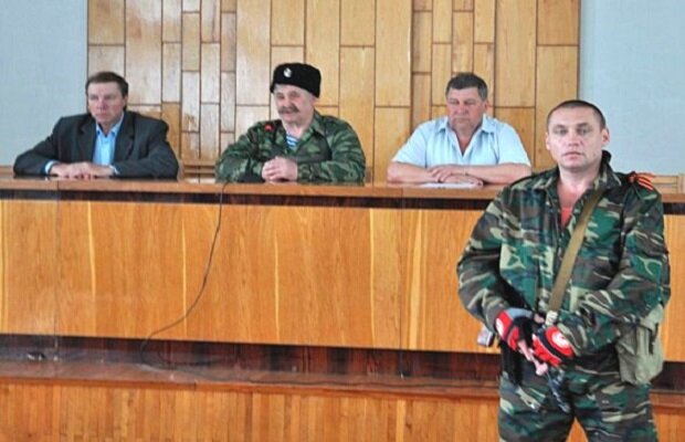 российский фашист Николай Козицын