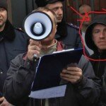 Моторола в Харькове на пророссийском митинге