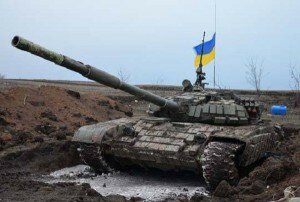 Украинские бойцы отжали российский танк