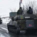 Террористы перебрасывают военную технику в Горловку