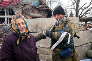 Боевики встречают друг друга на камеры российским СМИ
