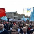 Всеукраинский реквием на Майдане в память жертв геноцида крымских татар Миллет! Ватан! Къырым! (5)