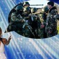 Singer Polina Gagarina representing Russia performs the song "A Million Voices"