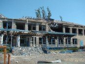 Широкино после ухода террористов