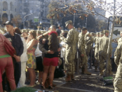 Tysjachi ljudej vyshli v centr Kieva