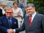 Vstrecha Poroshenko i Jeltona Dzhona