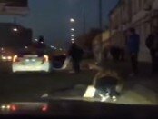 V Odesse policejskie sbili zhenshhinu