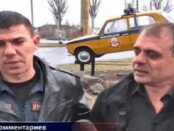 Бандит из Луганска поставил памятник советским жигулям