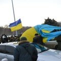 V Odesse ljubitelej Putina prognali flagom Ukrainy 1