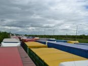 Блокада фур на Киевской трассе под Одессой